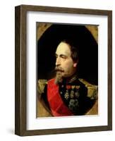 Napoleon III (1808-73) 1868-Adolphe Yvon-Framed Giclee Print