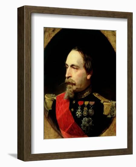 Napoleon III (1808-73) 1868-Adolphe Yvon-Framed Giclee Print