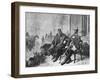 Napoleon III and Bismarck on the Morning after the Battle of Sedan, 1870-W^ Camphausen-Framed Giclee Print