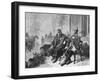 Napoleon III and Bismarck on the Morning after the Battle of Sedan, 1870-W^ Camphausen-Framed Giclee Print