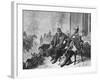 Napoleon III and Bismarck on the Morning after the Battle of Sedan, 1870-W^ Camphausen-Framed Giclee Print