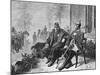 Napoleon III and Bismarck on the Morning after the Battle of Sedan, 1870-W^ Camphausen-Mounted Giclee Print