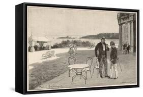 Napoleon III and Bismarck-Frederic Reganey-Framed Stretched Canvas