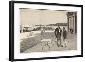 Napoleon III and Bismarck-Frederic Reganey-Framed Art Print