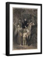 Napoleon III and Eugenia De Montijo-Stefano Bianchetti-Framed Giclee Print