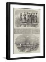 Napoleon III at Calais-null-Framed Giclee Print