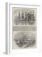 Napoleon III at Calais-null-Framed Giclee Print