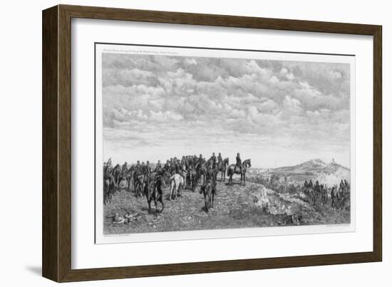 Napoleon III at Solferino, C1880-1882-Auguste Boulard-Framed Giclee Print