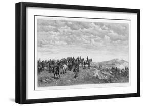 Napoleon III at Solferino, C1880-1882-Auguste Boulard-Framed Giclee Print