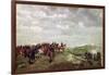 Napoleon III at the Battle of Solferino in 1859, 1863-Jean-Louis Ernest Meissonier-Framed Giclee Print