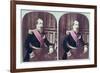 Napoleon III, circa 1860, Coloured Stereoscopic Photograph Taken Between 1860 and 1870-null-Framed Giclee Print