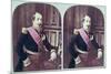 Napoleon III, circa 1860, Coloured Stereoscopic Photograph Taken Between 1860 and 1870-null-Mounted Giclee Print