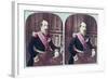Napoleon III, circa 1860, Coloured Stereoscopic Photograph Taken Between 1860 and 1870-null-Framed Giclee Print