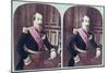Napoleon III, circa 1860, Coloured Stereoscopic Photograph Taken Between 1860 and 1870-null-Mounted Giclee Print