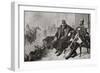 Napoleon III, Left, Having a Conversation with Otto Von Bismarck-null-Framed Giclee Print