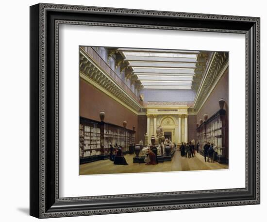 Napoleon III Museum, Pottery Hall at Louvre Museum, 1866-Charles Giraud-Framed Giclee Print