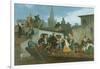 Napoleon III Visiting Flood Victims of Tarascon in June 1856, 1856-William Adolphe Bouguereau-Framed Giclee Print