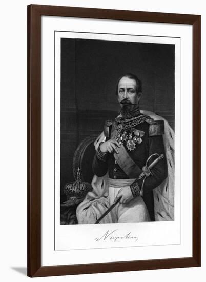 Napoleon III-Alonzo Chappel-Framed Art Print