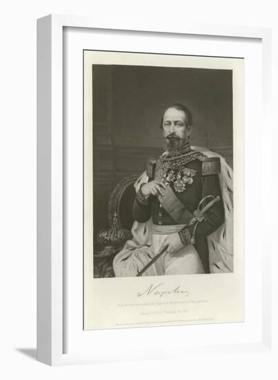 Napoleon III-Alonzo Chappel-Framed Giclee Print