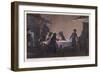 Napoleon in 1793 at the Supper of Beaucaire-Lecomte-de-nouy-Framed Art Print