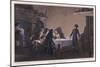 Napoleon in 1793 at the Supper of Beaucaire-Lecomte-de-nouy-Mounted Art Print