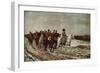 Napoleon in 1814 (Col)-JLE Meissonnier-Framed Art Print