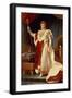 Napoleon in Coronation Robes, circa 1804-Francois Gerard-Framed Giclee Print