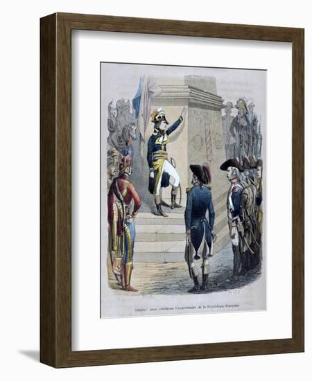 Napoleon in Egypt, 1847-Jean Adolphe Beauce-Framed Giclee Print