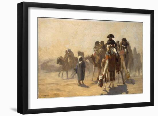 Napoleon in Egypt, 1863-Jean-Leon Gerome-Framed Giclee Print