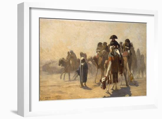 Napoleon in Egypt, 1863-Jean-Leon Gerome-Framed Giclee Print