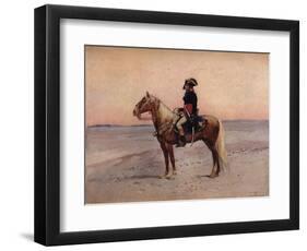 'Napoleon in Egypt', c19th century-Jean Baptiste Edouard Detaille-Framed Giclee Print