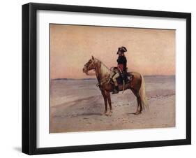 'Napoleon in Egypt', c19th century-Jean Baptiste Edouard Detaille-Framed Giclee Print