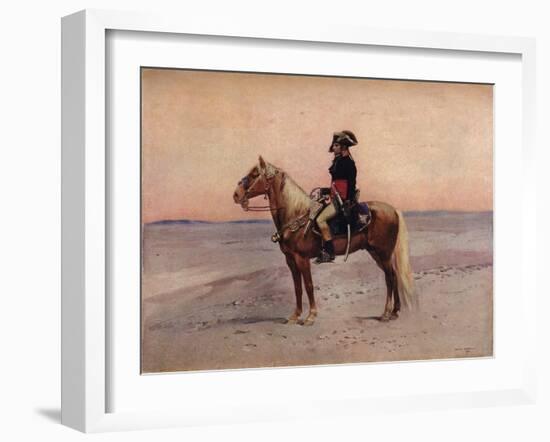 'Napoleon in Egypt', c19th century-Jean Baptiste Edouard Detaille-Framed Giclee Print