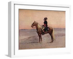 'Napoleon in Egypt', c19th century-Jean Baptiste Edouard Detaille-Framed Giclee Print