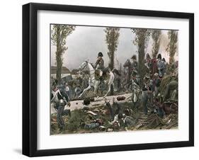 Napoleon in Flight 1813-R Knoetel-Framed Art Print