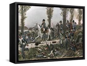 Napoleon in Flight 1813-R Knoetel-Framed Stretched Canvas