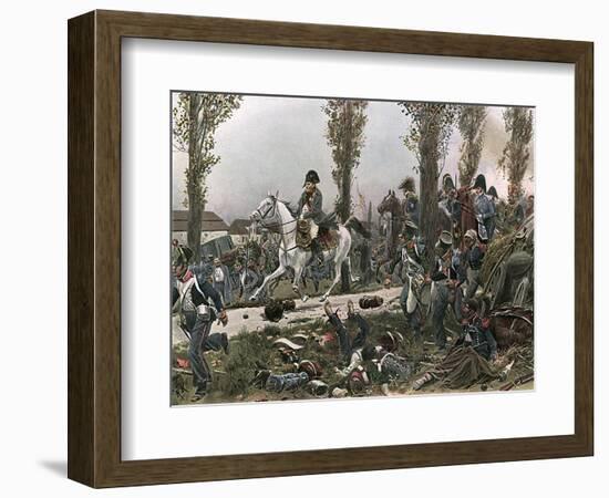 Napoleon in Flight 1813-R Knoetel-Framed Art Print