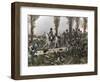 Napoleon in Flight 1813-R Knoetel-Framed Art Print