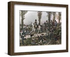 Napoleon in Flight 1813-R Knoetel-Framed Art Print