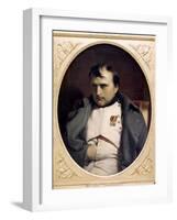 Napoleon in Fountainebleau-Paul Delaroche-Framed Giclee Print