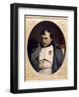 Napoleon in Fountainebleau-Paul Delaroche-Framed Giclee Print