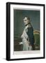 Napoleon in His Study-Hippolyte Delaroche-Framed Giclee Print