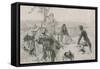 Napoleon in Society at Valence-null-Framed Stretched Canvas