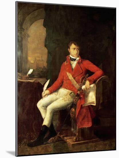 Napoleon in the Uniform of the First Consul, 1799-Francois-xavier Fabre-Mounted Giclee Print