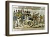 Napoleon Injured at Ratisbon, April 1809-Francois Georgin-Framed Giclee Print