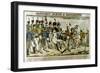 Napoleon Injured at Ratisbon, April 1809-Francois Georgin-Framed Giclee Print