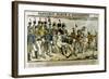 Napoleon Injured at Ratisbon, April 1809-Francois Georgin-Framed Giclee Print