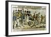 Napoleon Injured at Ratisbon, April 1809-Francois Georgin-Framed Giclee Print