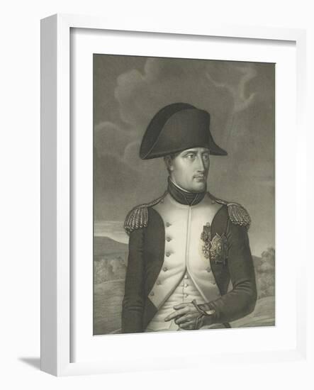 Napoléon Le Grand, empereur des Français et roi d'Italie-null-Framed Giclee Print