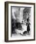 Napoleon Leaving Burning Kremlin-null-Framed Giclee Print